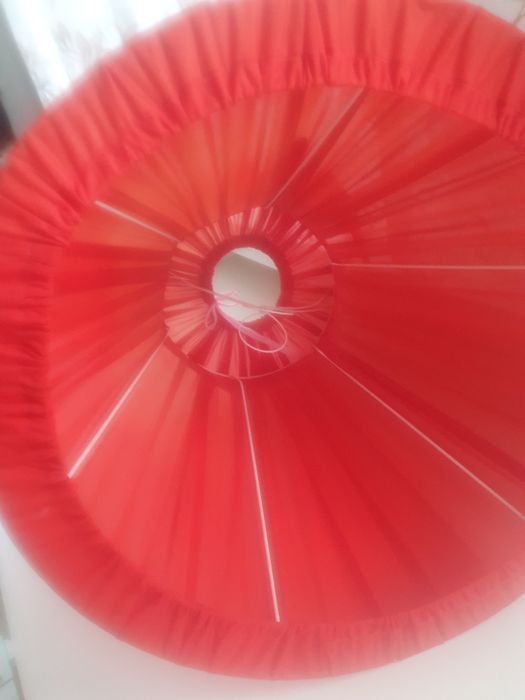 Duży abażur na żarówkę