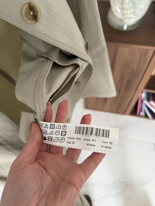 Тренч плащ Massimo dutti