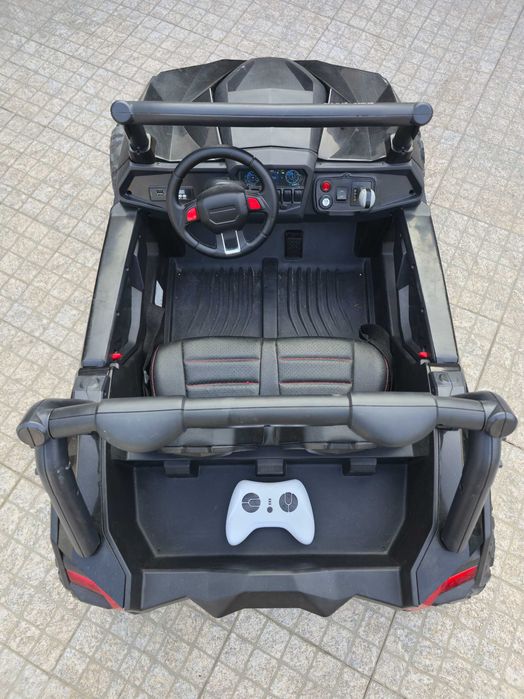 Carro elétrico para criança buggy XM-X603 24V preto