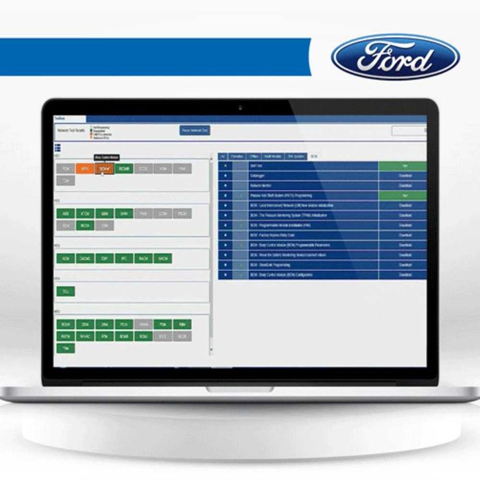 Дилерський комплект Ford діагностики — Panasonic CF-19 MK6 + VCM-2 + FDRS Online + TIS — Напиши що потрібно