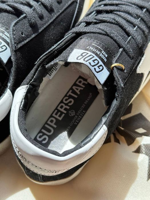 SALE!!! Жіночі кеди Golden Goose Super-Star | Black & White Luxury