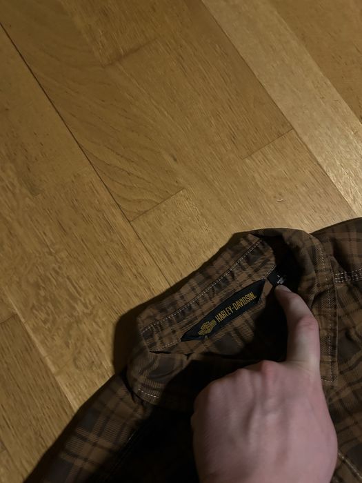 ОВЕРШОТ - плотна сорочка HARLEY DAVIDSON . Розмір L