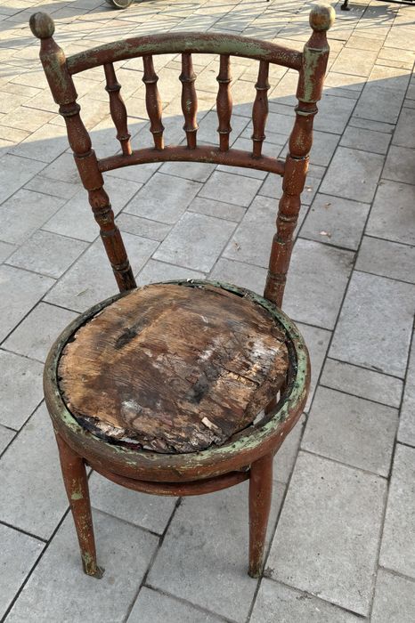 Стілець старовинний Австро-Угоршина, віденський тип Thonet, кін.XIX поч.ХХ століття.