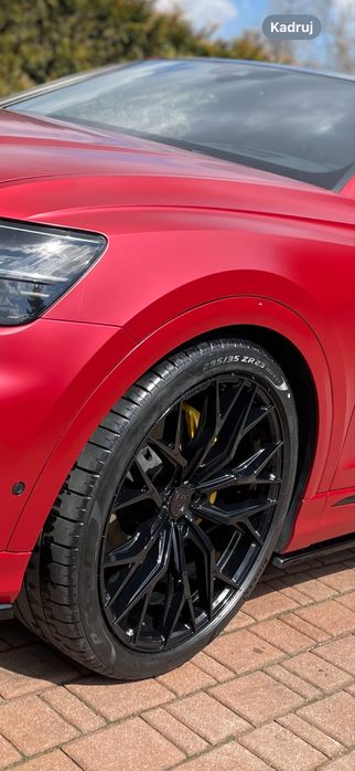 Q8 / SQ8  RSQ8 Koła 23 cale felgi concaver opony pirelli p zero 4,5 mm
