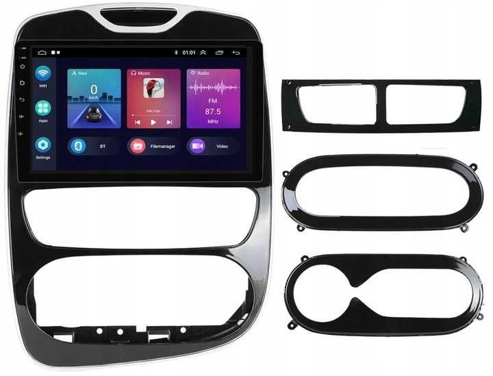 Radio Smart GPS Android Carplay RENAULT CLIO 2012 - 2018 USB