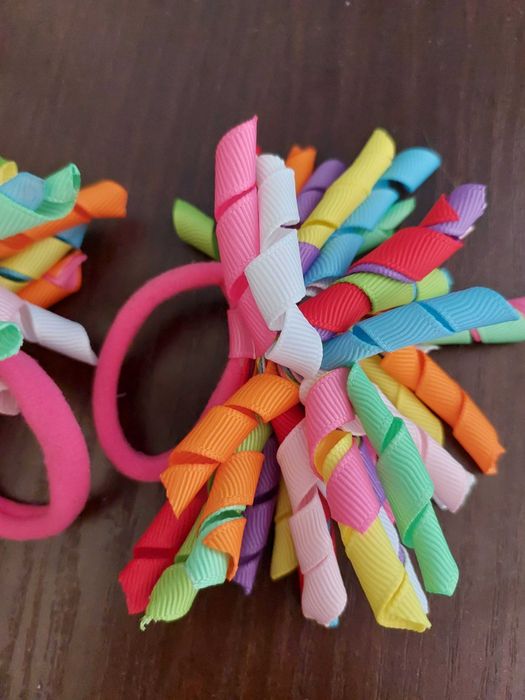 Бантик-гумка для волосся, прикраса