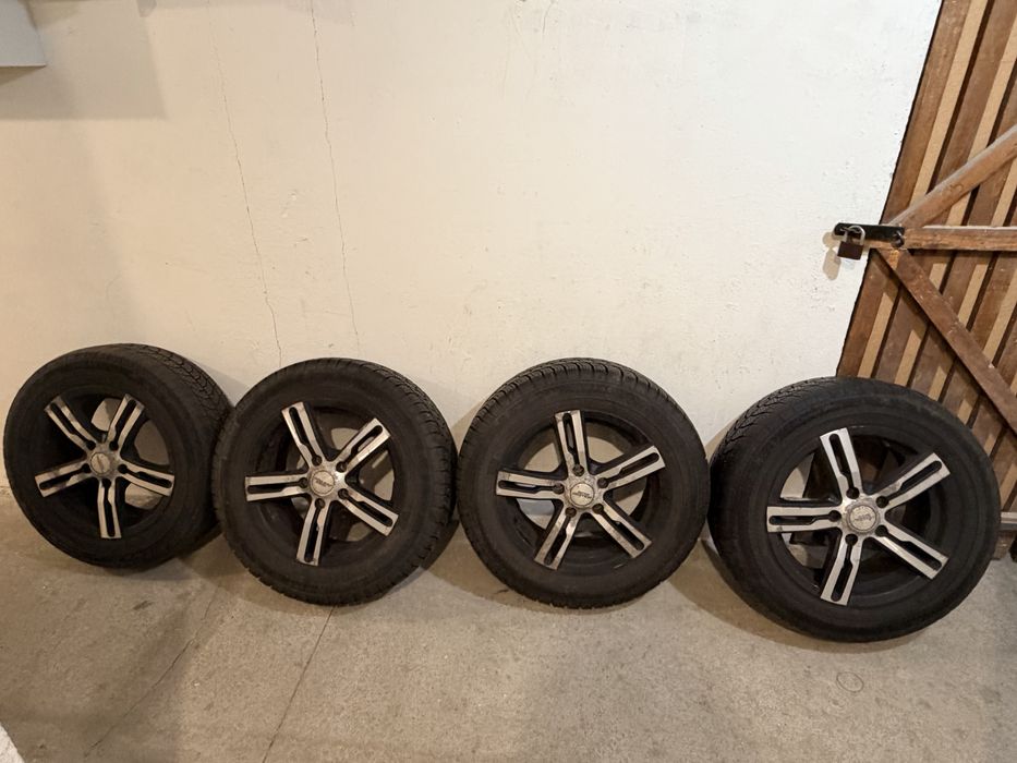 Felgi aluminiove Inter Action Vw t6/t5 opony zima