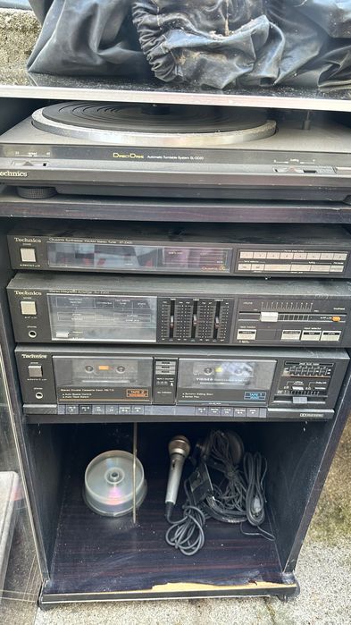 Aparelhagem Gira discos Technics
