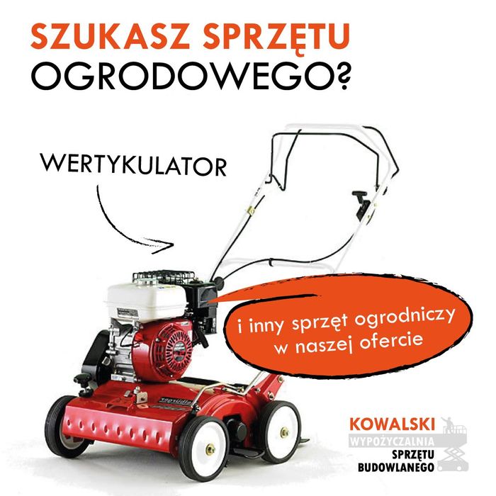 Wynajem Weltykulator glebogryzarka aerator rębak do gałęzi
