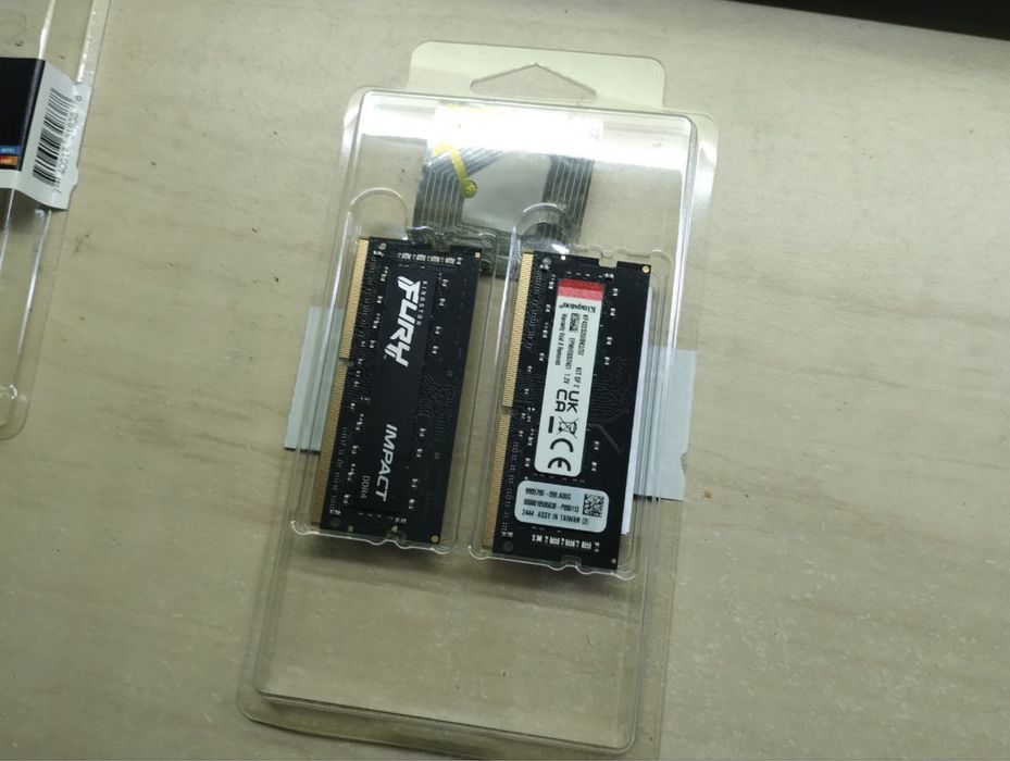 Память DDR Kingston DDR4 32GB(2х16) KIT 3200 FURY Impact