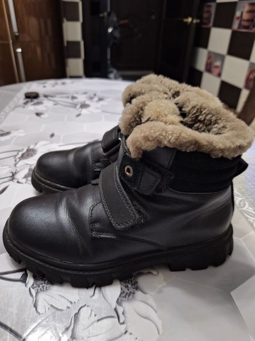 Сапоги зимние  на мальчика