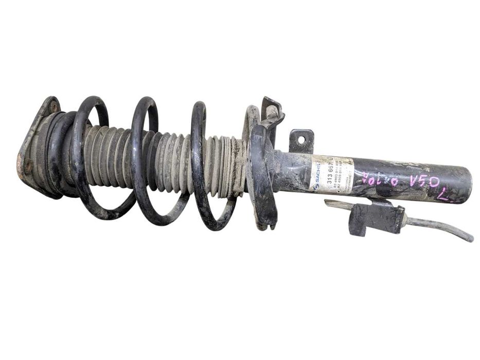 Volvo V50 S40 McPherson Amortyzator Sprężyna Prawa Przednia Prawy PP