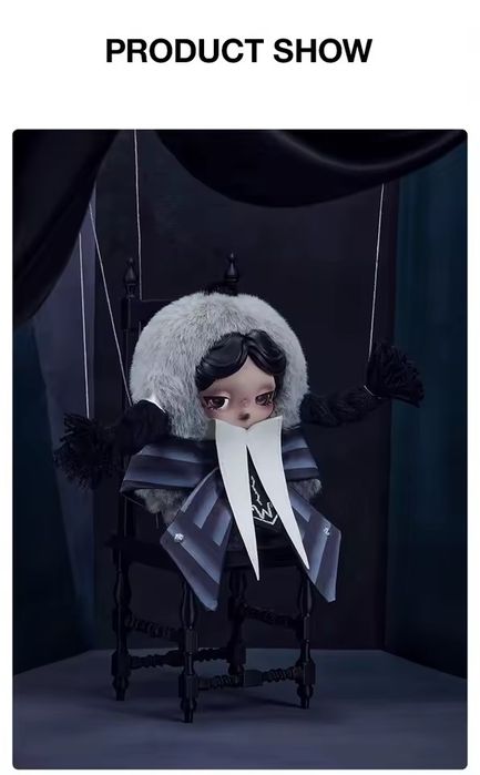 SKULLPANDA × Wednesday ‼️ Plush Pop Mart ‼️