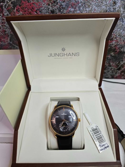 Zegarek Junghans Meister Kalander - męski 40mm