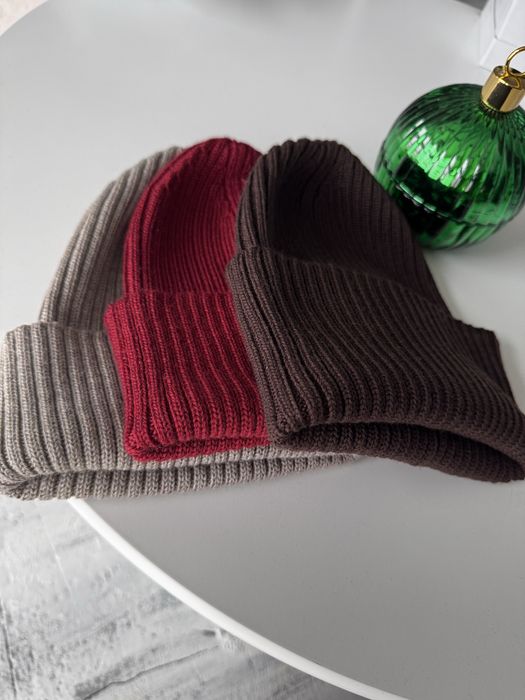 Шапка зимова з вовни мериноса