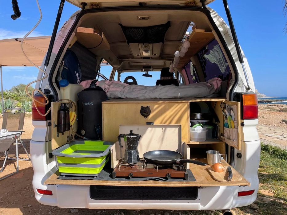 Mitsubishi Space Gear Delica L400 V6 Long Unikat wyprawowy 4x4 kamper VAN