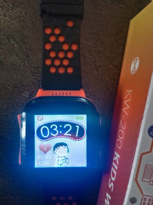 Zegarek dziecięcy na forever kartę SIM