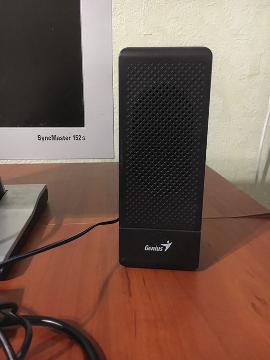 Монітор та колонки