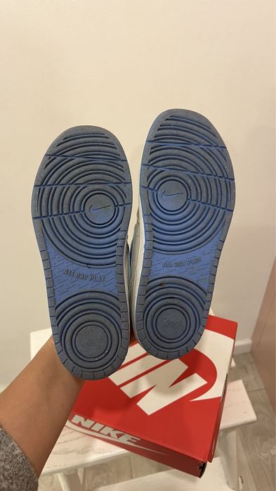 кроссовки Nike Air Force 1 High '07 LV8 WB цвета бежевого