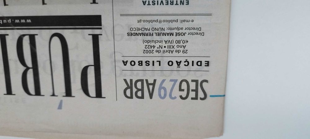 Jornal Público (29-04-2022) - Sporting Campeão