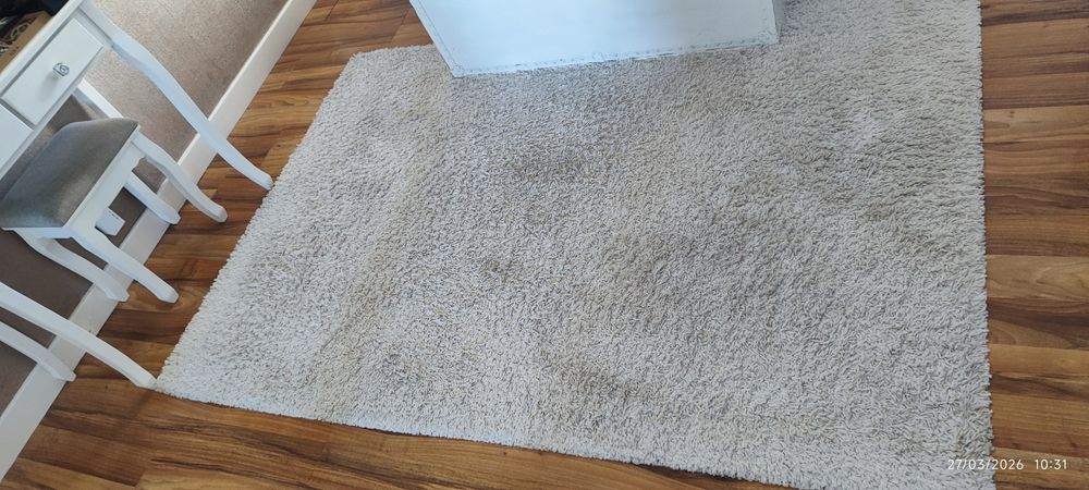 Tapete grande branco 2m×1,35