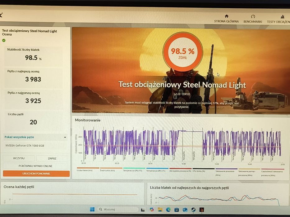 Komputer do gier - i5 9th - GTX 1060 6GB - 16 GB ddr4 - 3 dyski