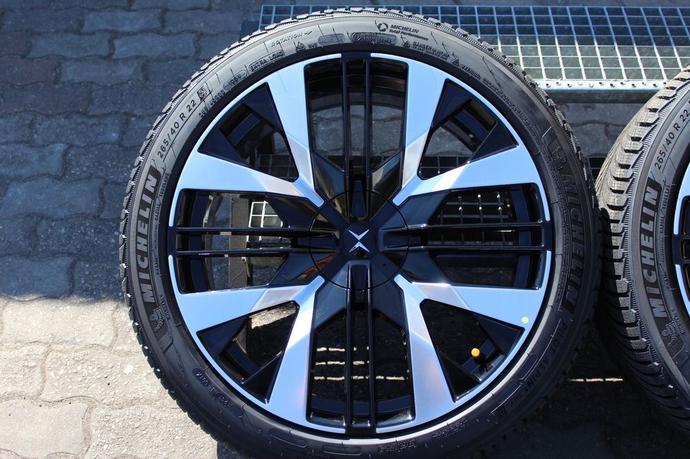oryg polestar 4 22cali 5x108 et48 9,5j tpms