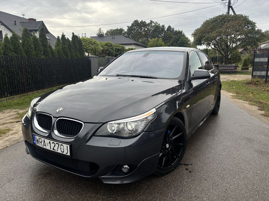 BMW E60 lift M-Pakiet 2.5 Benzyna 190 KM Automat | Vossen | Nowe opony