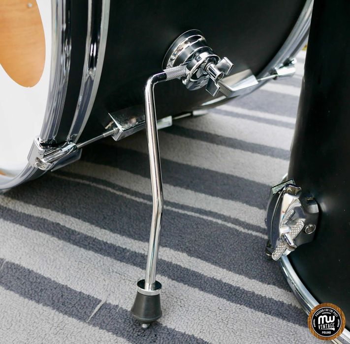 ‼️ Perkusja Sonor Champion 24", 13", 16" Matte Black 70s Vintage ‼️