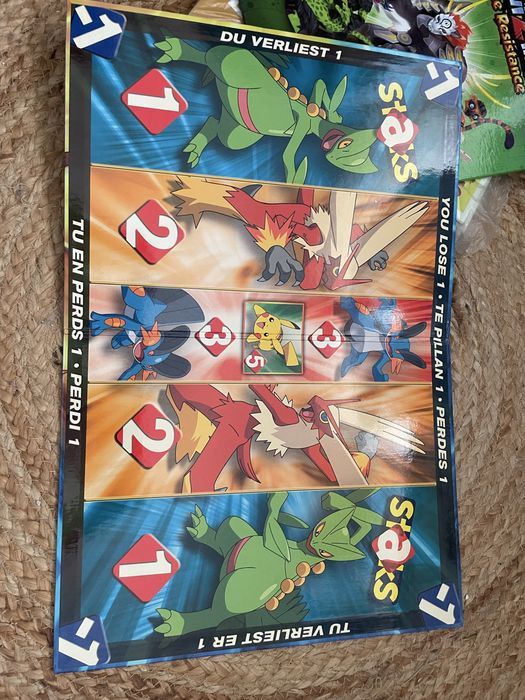 Tabuleiro stacks pokemon