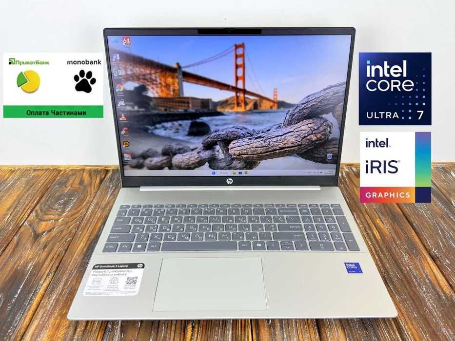 Потужний Ноутбук Для Роботи і Навчання HP OmniBook 5 16-AF1019NM /16.0" FHD+ IPS/ГАРАНТІЯ