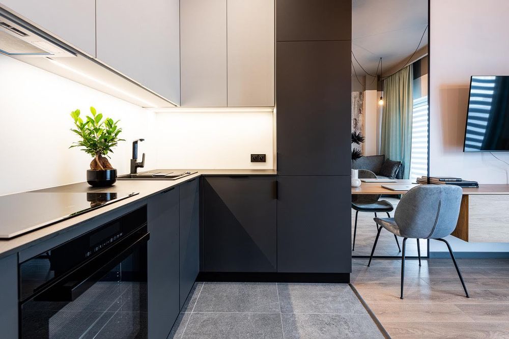 Kawalerka typu studio w apartamentowcu