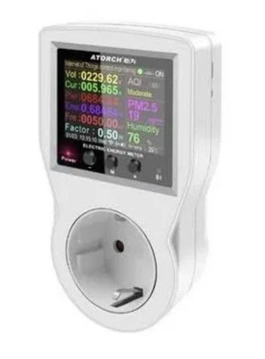 Atorch S1 WiFi 16A с термостатом и счетчиком электроэнергии, ваттметр
