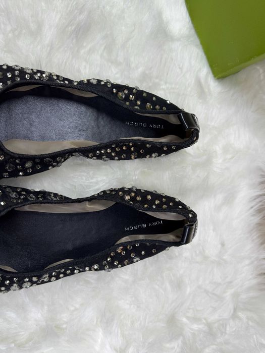 Tory Burch baleriny baletki z kryształkami rozmiar 42 drag queen