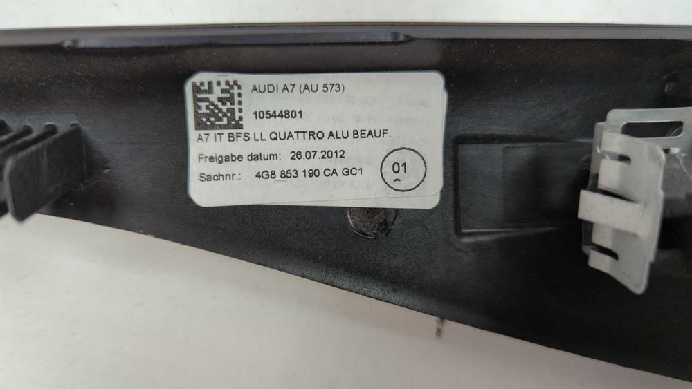 Комплект декору салону дерево, алюміній, beaufort з Audi S7 2014 (4G8)