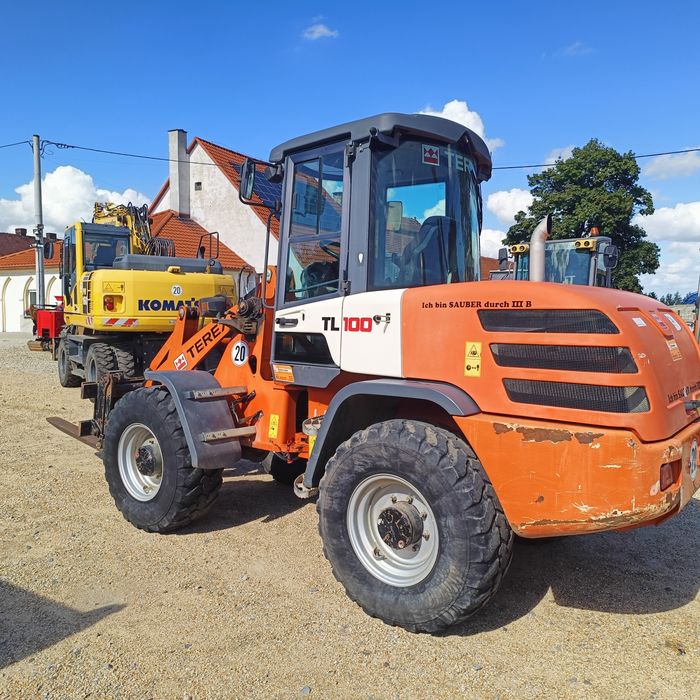 Maszyna budowlana ładowarka terex TL100