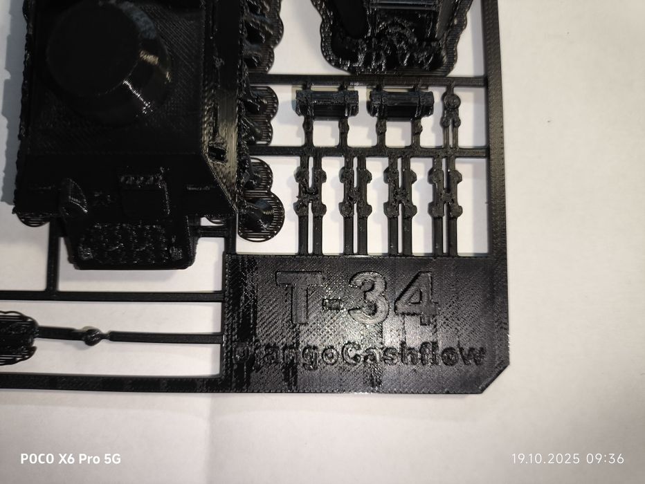 Сборная модель танка Т-34