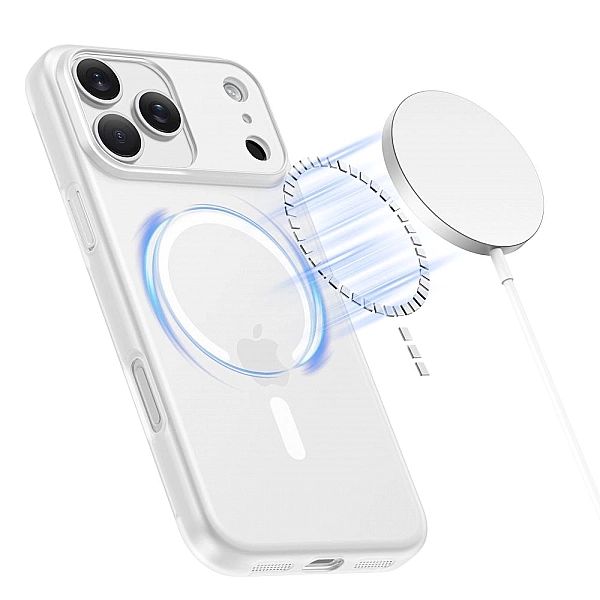 Tech-Protect Magslim Magsafe Iphone 17 Pro Matte/White