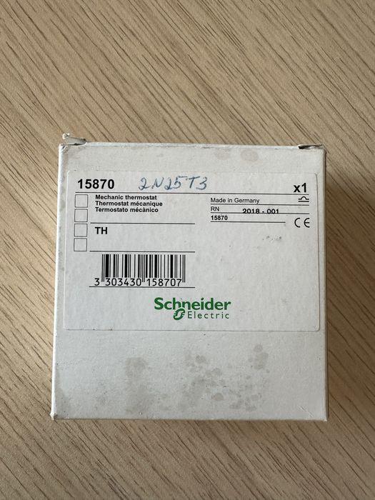 Termostat mechaniczny Schneider 15870