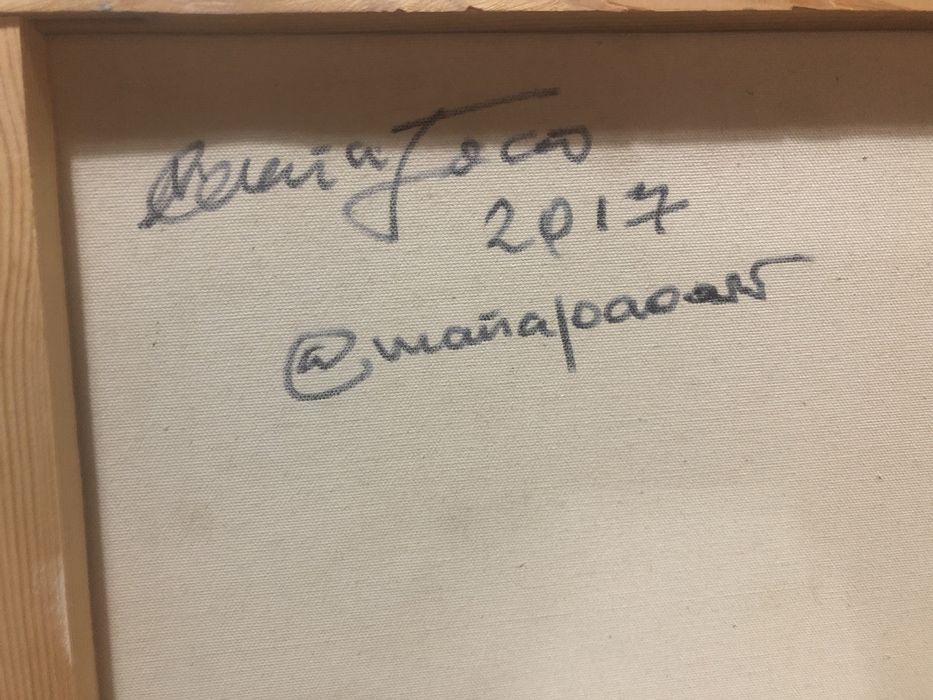 Oleo sobre tela assinado