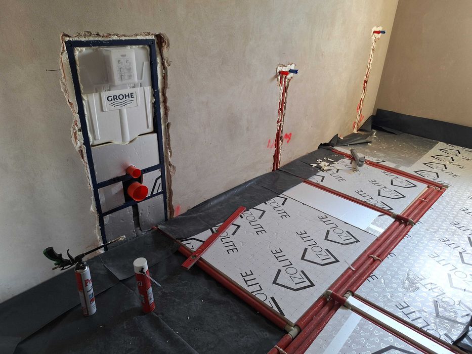 Hydraulik PODŁOGÓWKA, biały montaż,  Montaż mieszaczy, WOD/KAN awarie