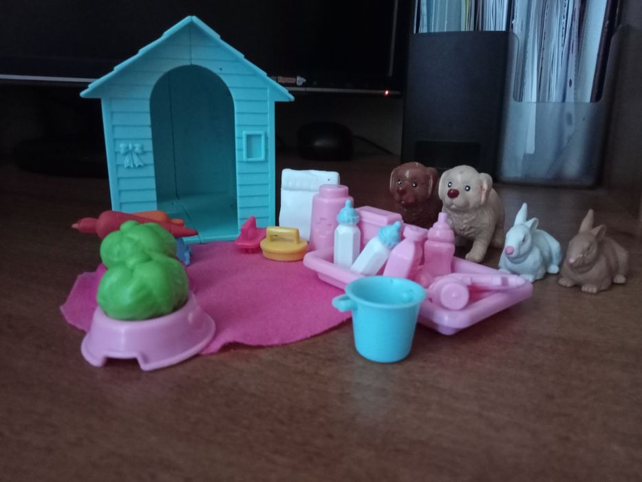 Игрушки. Ветеринарный набор и животные