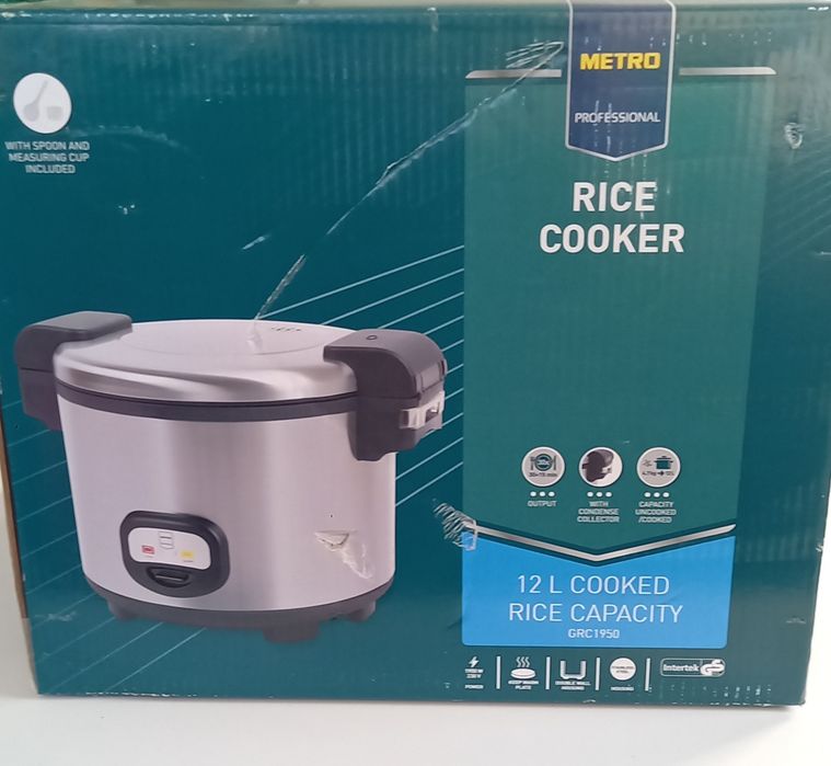 Panela cozer arroz eléctrica 12 litros