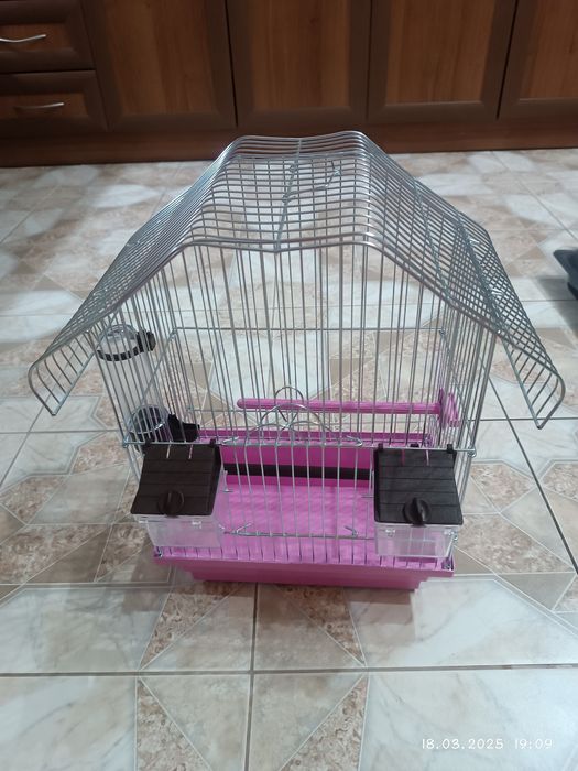 Клітка домік папуга