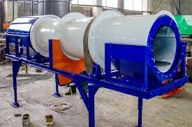 Сушка для піску. Сушка барабанная. Сушилка .
