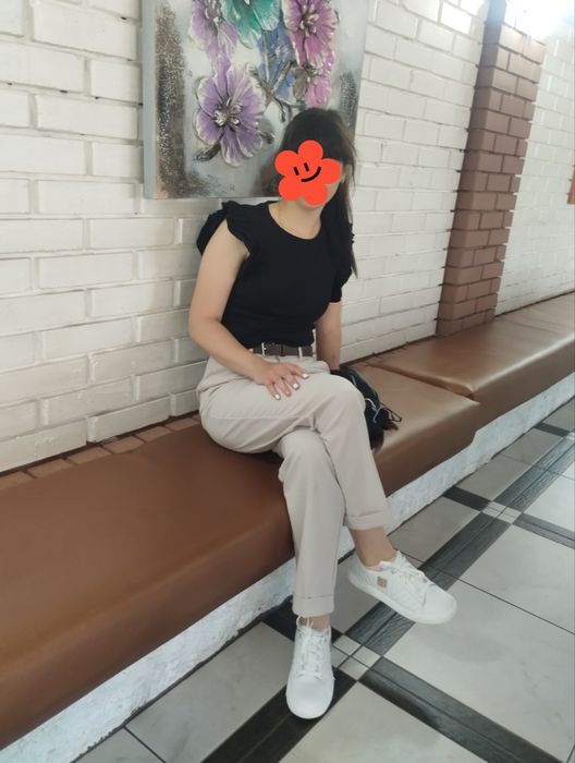 Брюки штани на дівчину жінку sinsay xs