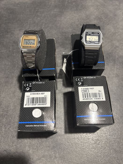 Zegarki casio retro styl