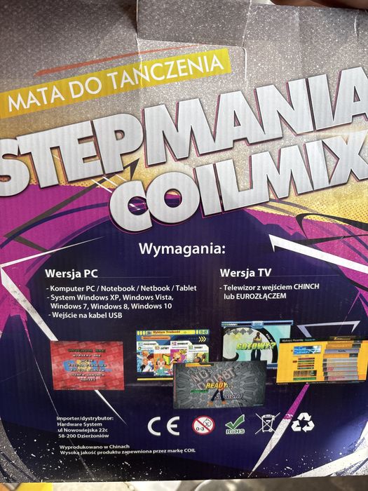Mata to tańczenia Stepmania Coilmix