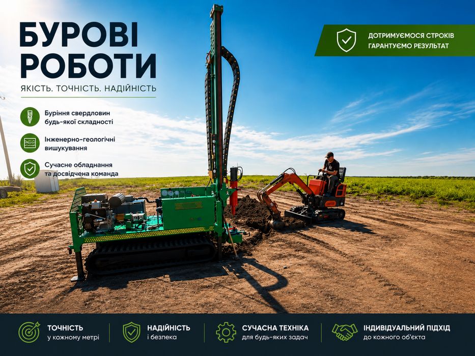 Буріння свердловин