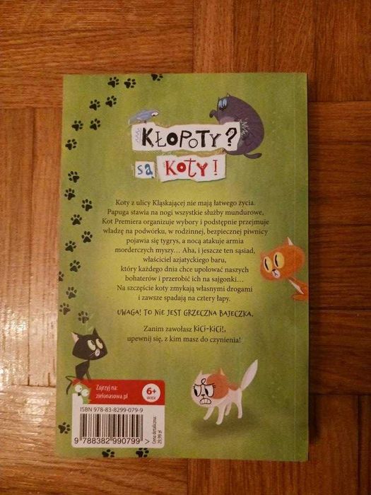 Kłopoty? Są koty! - książka M.Przewoźniak